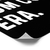 In My Rom Com Era - Funny Eras Trend Saying Valent Poster (Hoek)