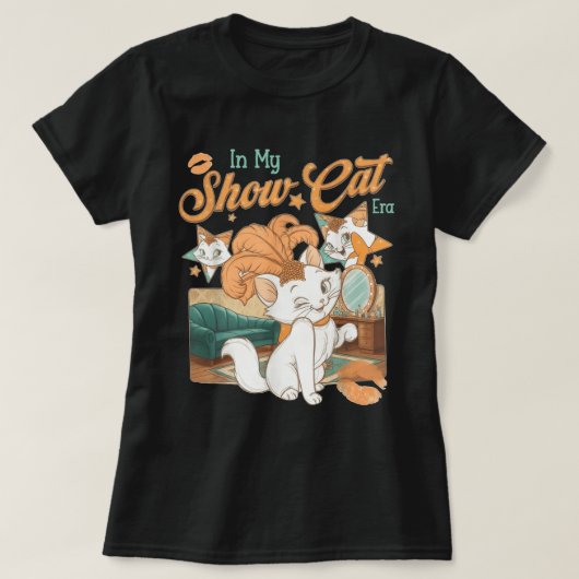 In My Showcat Era Funny Retro Cat Shirt (Design voorkant)