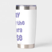 In My Sick of the Word Era Phase Funny Gezegde Geïsoleerde Drinkbeker (Achterkant)