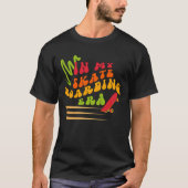 In My Skateboarding Era aangepaste tekst op de ach T-shirt (Voorkant)