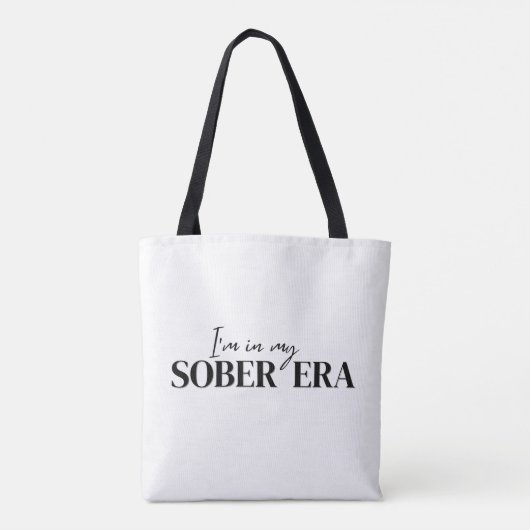 In My Sober Era  Tote Bag (Achterkant)