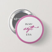 In My Soft Era - knopspeld Ronde Button 5,7 Cm (Voorkant /achterkant)
