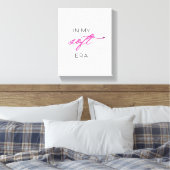 In My Soft Era - Wall Art Canvas  Afdruk (Insitu (Slaapkamer))