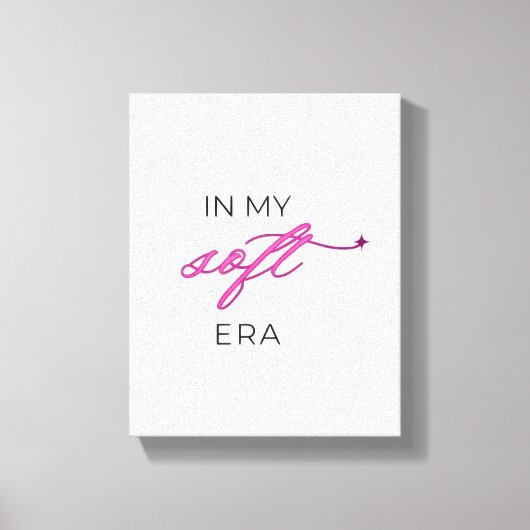 In My Soft Era - Wall Art Canvas  Afdruk (Voorkant)