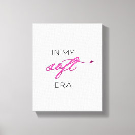 In My Soft Era - Wandkunst Canvas  Afdruk