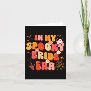 In My Spooky Bride or Die Era Halloween Seizoen Wo Kaart