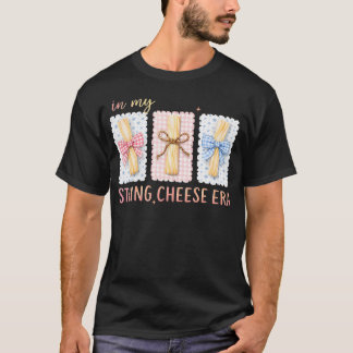 In My String Cheese Mama Era Funny Mom T-shirt