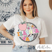 In My Teacher Era Floral, Retro Teacher's T-shirt