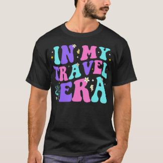 In My Travel Era Vacation Trip Summer Hiking Campi T-shirt
