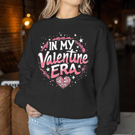 In My Valentine Era Girls Retro Disco Valentines  Trui