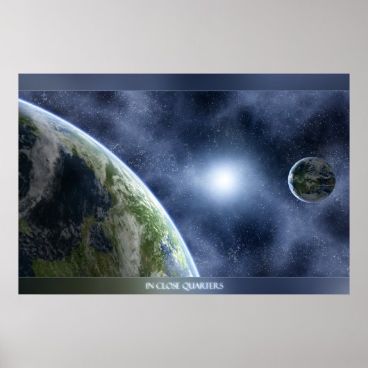 In nauwe kwartieren poster (Voorkant)