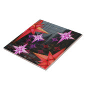 In New York City. kerstversiering binnenin Tegeltje (Zijkant)