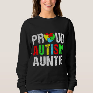 In nood verkerende autisme tante Heart Family Matc Trui