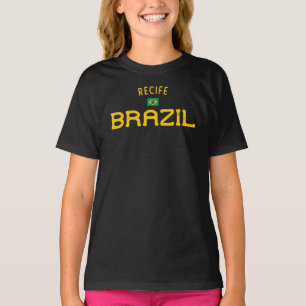 In nood verkerende Braziliaanse meisjes T-shirt