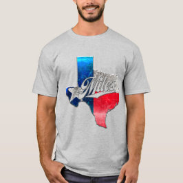 in nood verkerende "MELEN, TEXAS" T-shirt