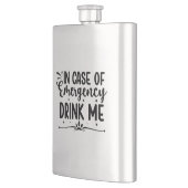 In Noodgeval Drink Me Flacon (Links)