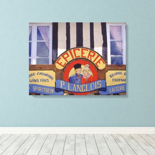 In Normandy Canvas Afdruk (Insitu (Houten vloer))