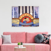 In Normandy Canvas Afdruk (Insitu (Woonkamer))