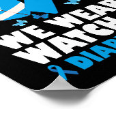 In november Draag we blauw en kijken we naar Footb Poster (Hoek)