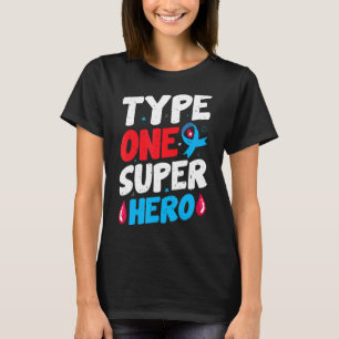 In november Draag we Blue Butterflies Diabetes Awa T-shirt