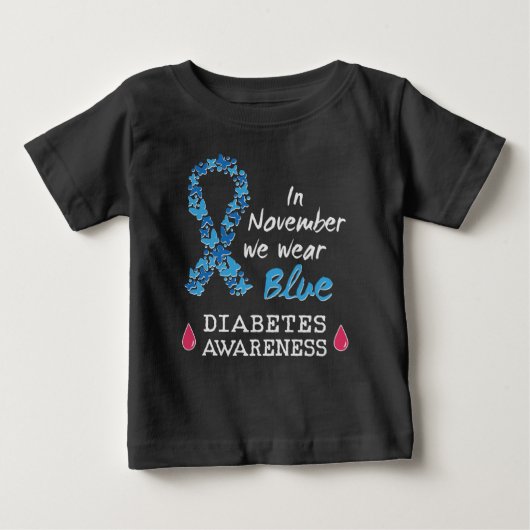 In november draag we Blue, Diabetes Awareness (Voorkant)