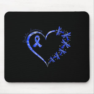 In november Draag we Blue Diabetes Awareness Drago Muismat