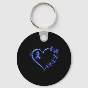 In november Draag we Blue Diabetes Awareness Drago Sleutelhanger