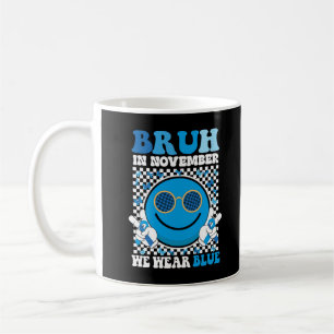 In november Draag we Blue Diabetes Awareness Koffiemok
