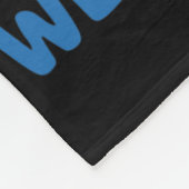 In november Draag we Blue Diabetes Kind Boy aan Fleece Deken (Hoek)