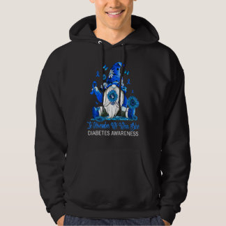 In november Draag we Blue Gnomes Gnomies Diabetes Hoodie