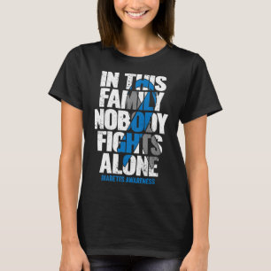 In november Draag we Blue T1d T2d Diabetic Diabete T-shirt