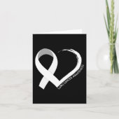 In november Draag we de bewustwording over witte l Kaart (Voorkant)