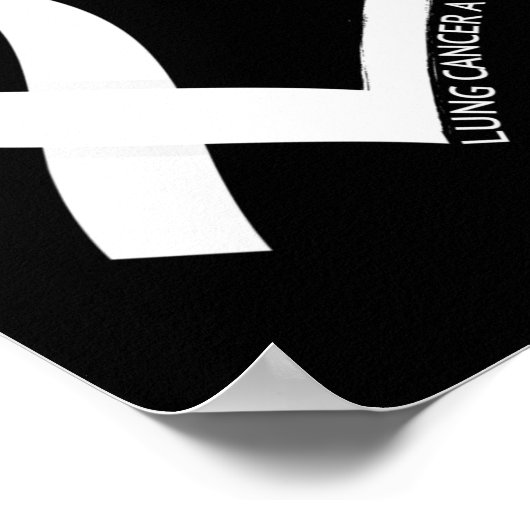 In november Draag we de bewustwording over witte l Poster (Hoek)