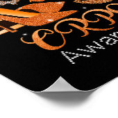 In november Draag we Oranje hoge hakken schoenen C Poster (Hoek)