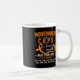 In november Draag we Oranje Ribbon CRPS Bewustheid Koffiemok