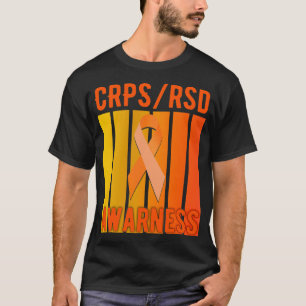 In november draag we Oranje RSDCRPS Awareness CRPS T-shirt