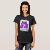 In november Draag we Paarse Epilepsy Bewustwording T-shirt (Voorkant volledig)