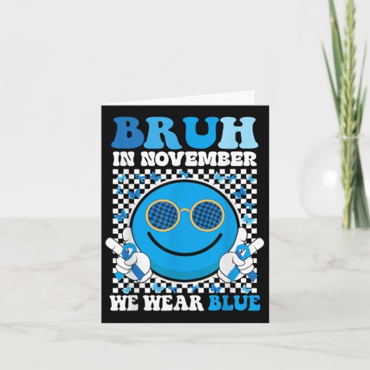 In november hebben we Blue Diabetes Awareness S Dr Kaart (Voorkant)