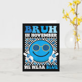 In november hebben we Blue Diabetes Awareness S Dr Kaart (Gele Bloem)