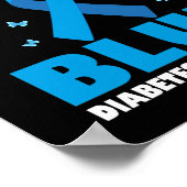 In november hebben we Blue Diabetes Awareness T1D  Poster (Hoek)