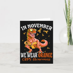 In november hebben we Oranje Ribbon CRPS Awareness Kaart