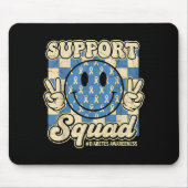 In November We Wear Blue Diabetes Awareness Suprt Muismat (Voorkant)