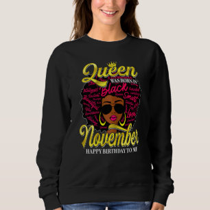 In november werd een juffrouw koningin geboren trui