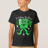 In October We Wear Green For Dwarfism Awareness Gi T-shirt (Voorkant)