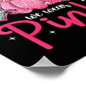 In October We Wear Nk Breast Cancer Awareness Teac Poster (Hoek)