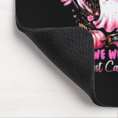 In October We Wear Nk Breast Cancer Heart Dragonfl Muismat (Hoek)