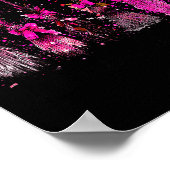 In October We Wear Nk Broom Witch Breast Cancer Ha Poster (Hoek)