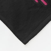 In October We Wear Nk Ghost Witch Breast Cancer Aw Fleece Deken (Hoek)