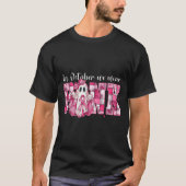 In October We Wear Nk Ghost Witch Breast Cancer Aw T-shirt (Voorkant)