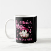 In October We Wear Nk Men Women Breast Cancer Awar Koffiemok (Links)